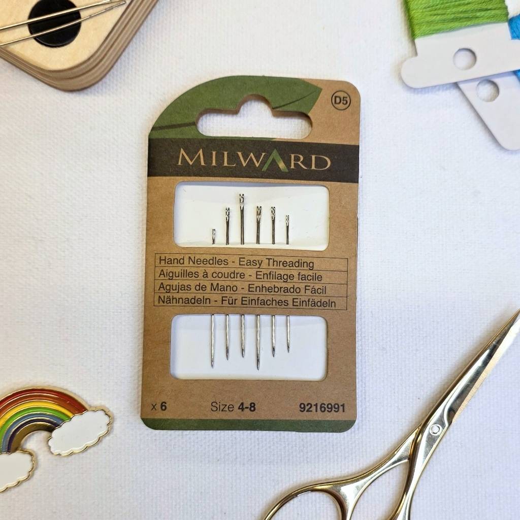 Single Threading Needle Self-Threading Needles | Paraffle Embroidery