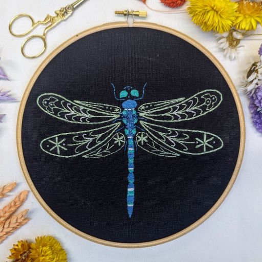 Dragonfly Embroidery Kit