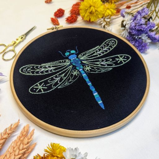 Dragonfly Embroidery Pattern