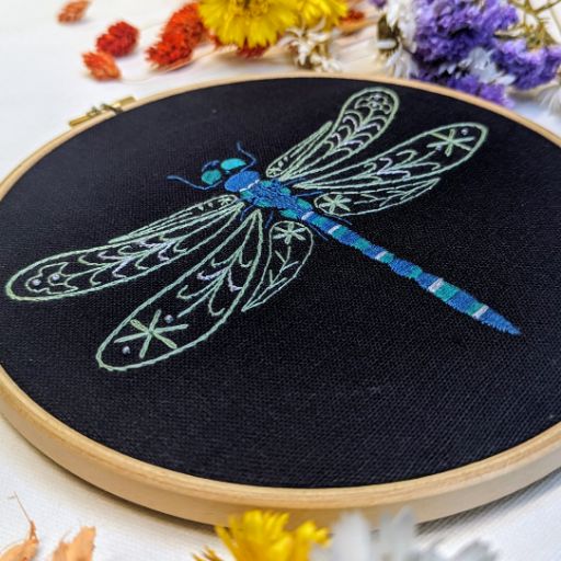 Dragonfly Embroidery Pattern