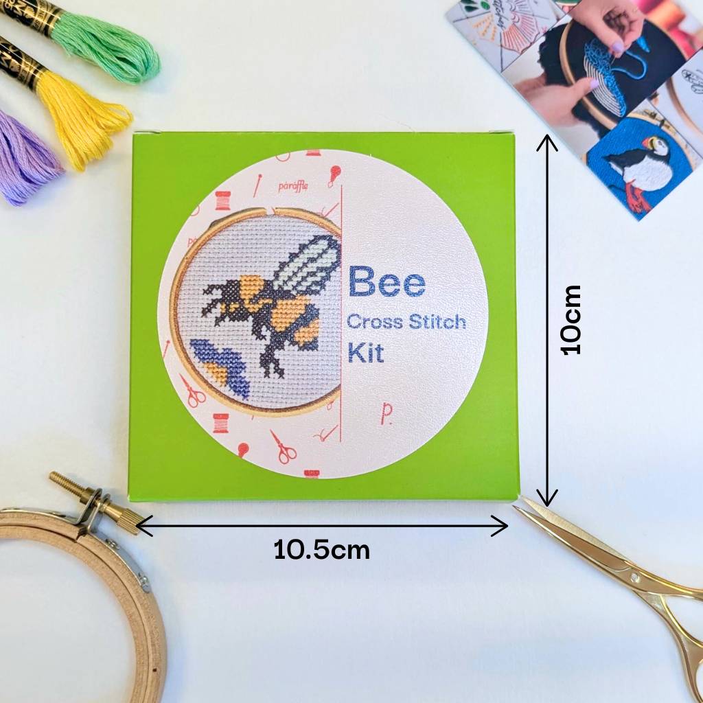 Bee Cross Stitch Kit