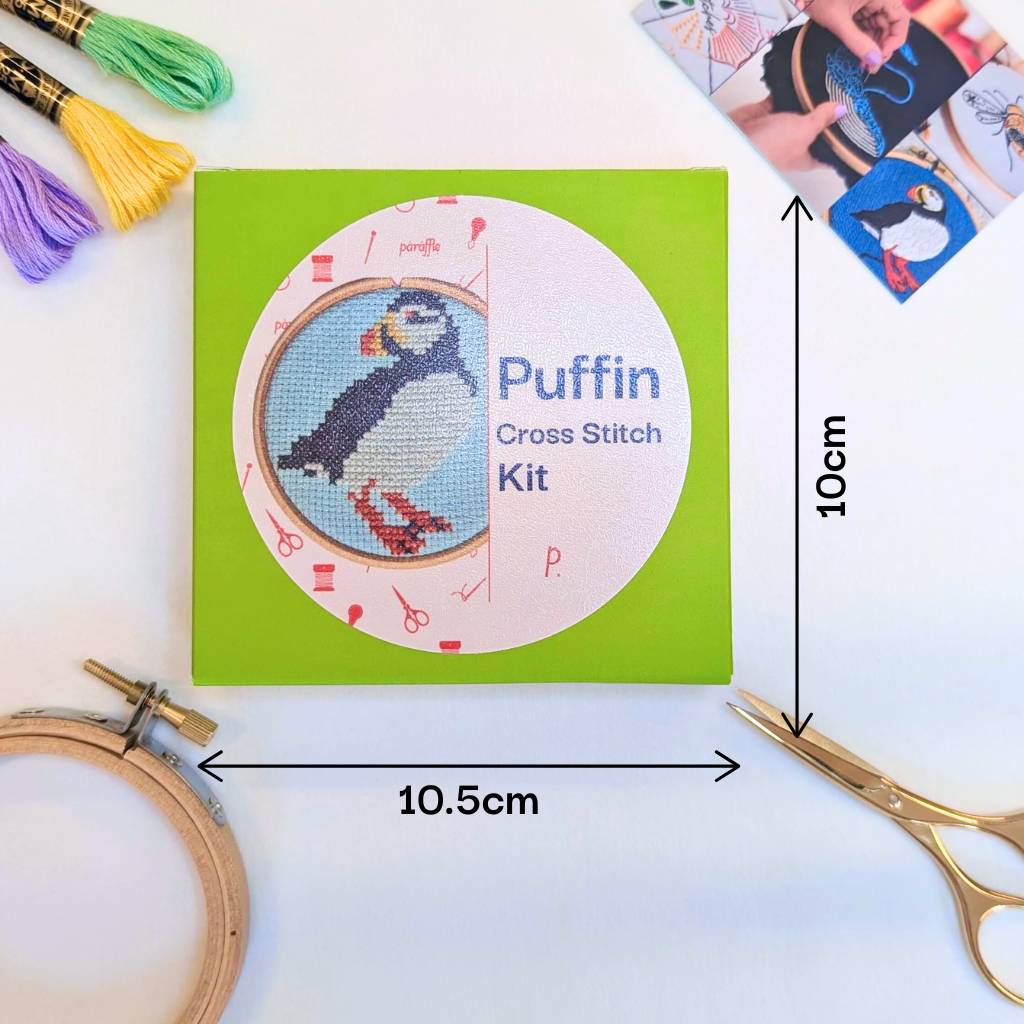 Puffin Cross Stitch Kit