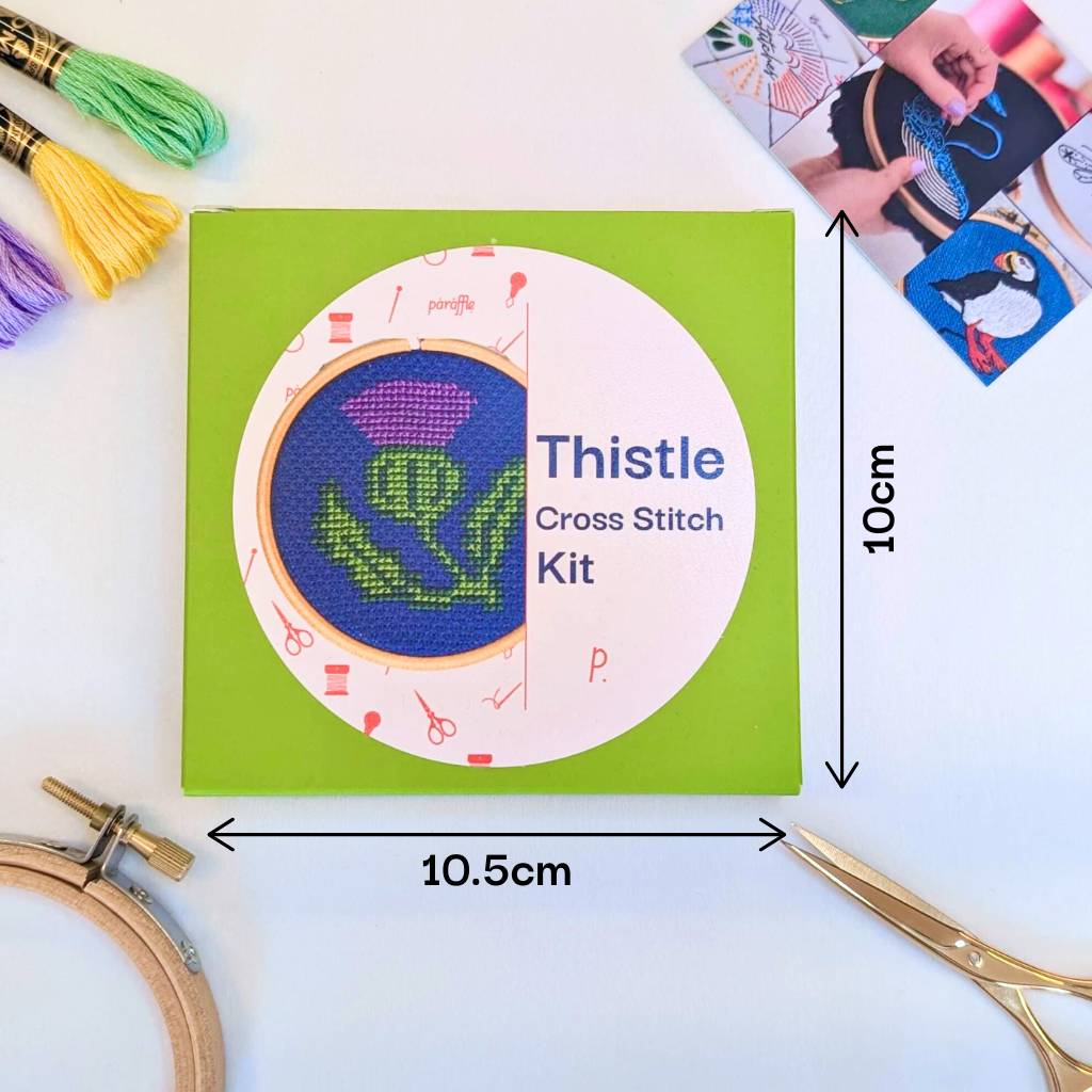 Thistle Cross Stitch Kit