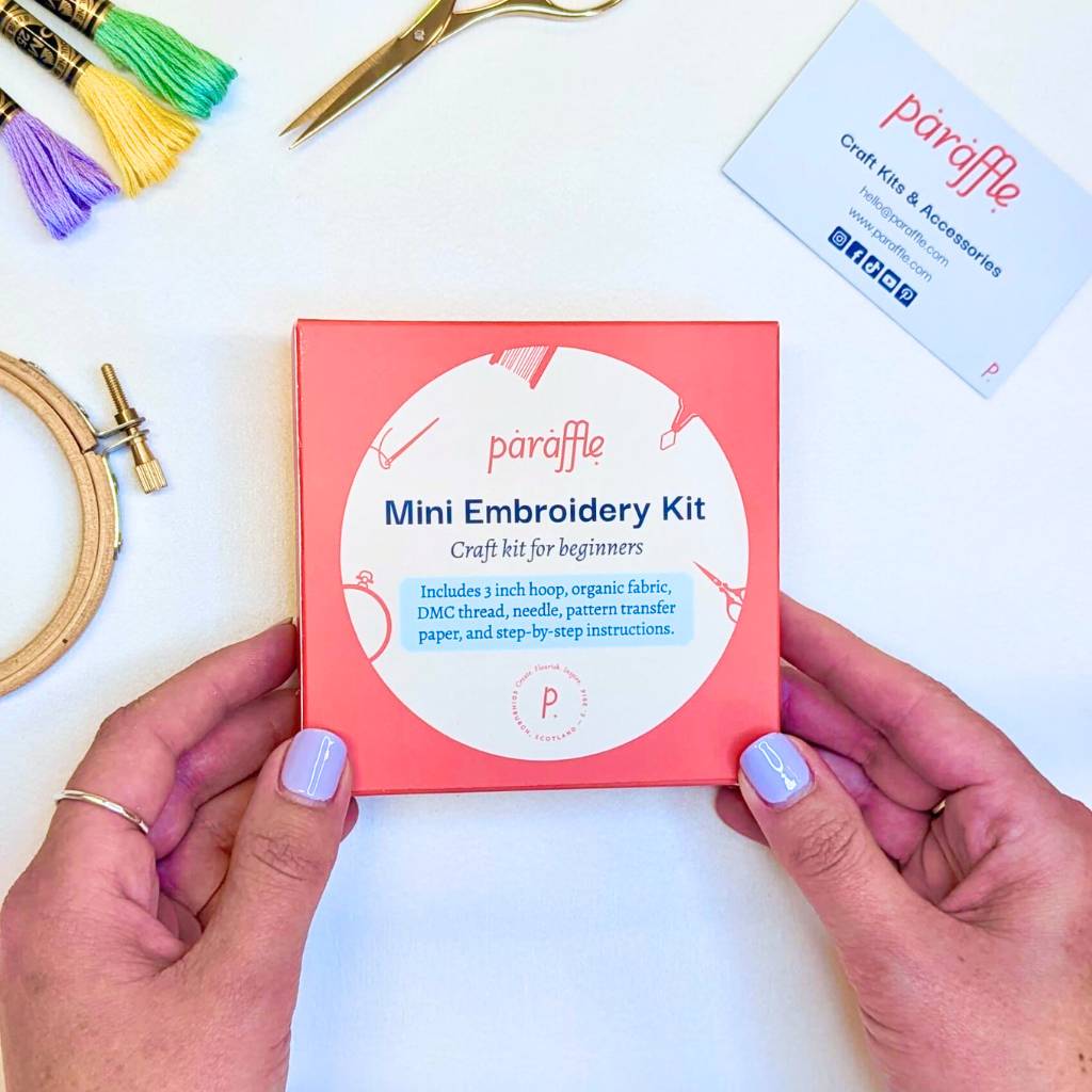 Snowy Owl Embroidery Kit