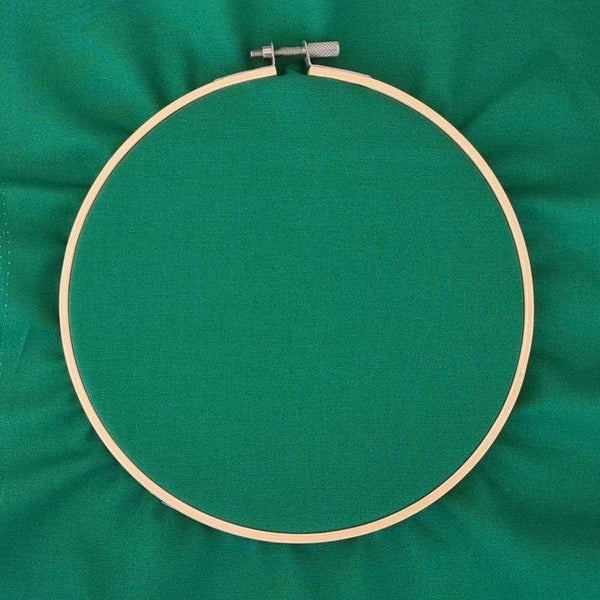 Paraffle Embroidery Supplies & Accessories Green 100% Cotton Fabric