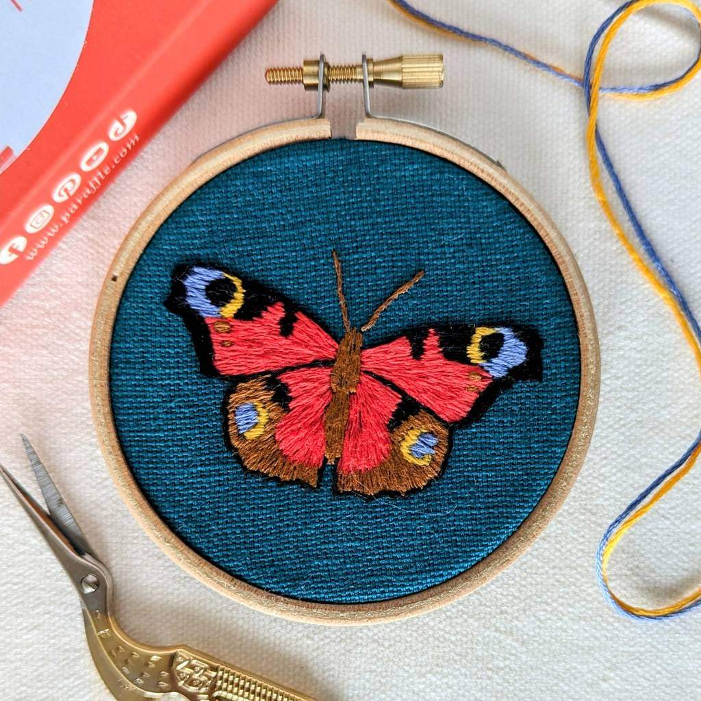 Mini Butterfly Embroidery Pattern