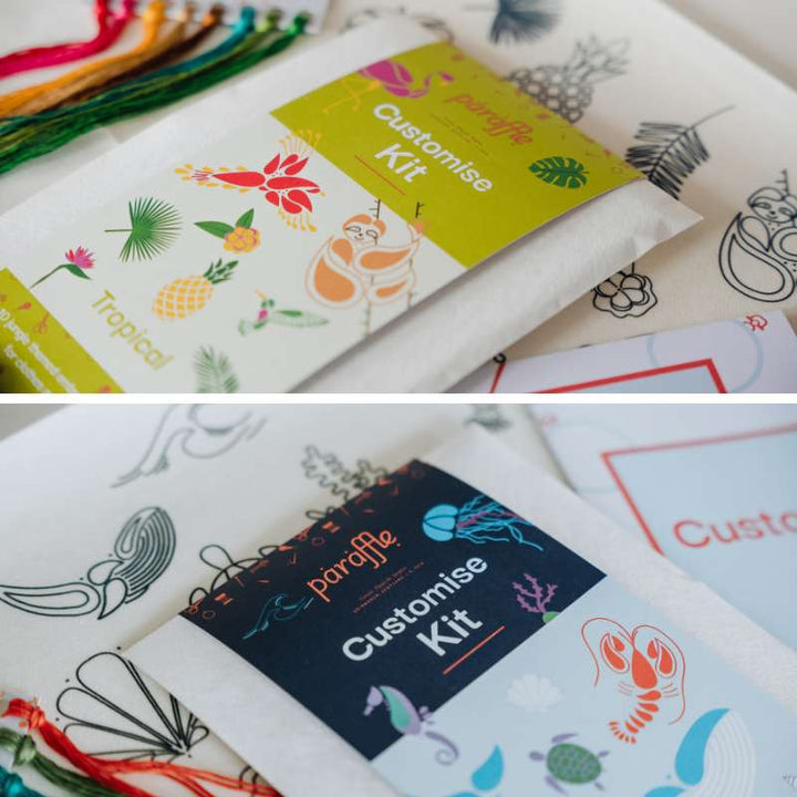 Customisation Kit Customise Kit Combo – Paraffle Embroidery