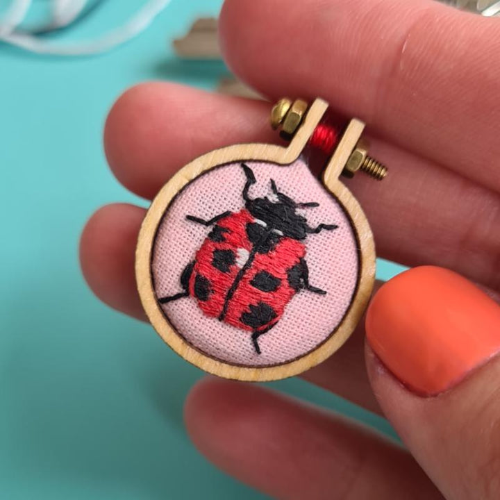 Ladybird prosecco charm