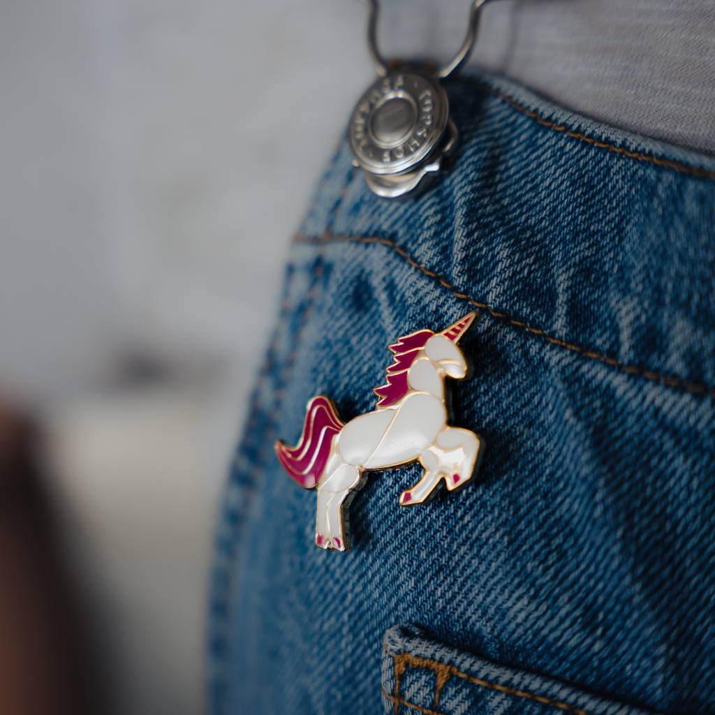 Unicorn Pin Badge