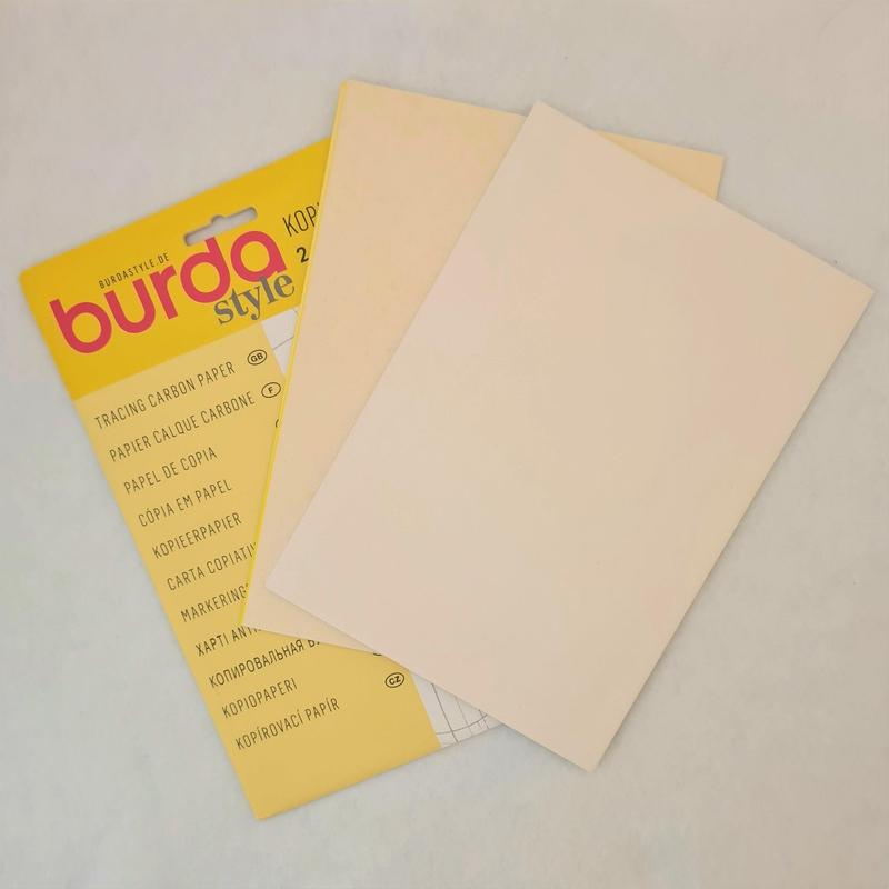 Paraffle Embroidery Supplies & Accessories Burda Dressmakers' Carbon Paper - White and Yellow