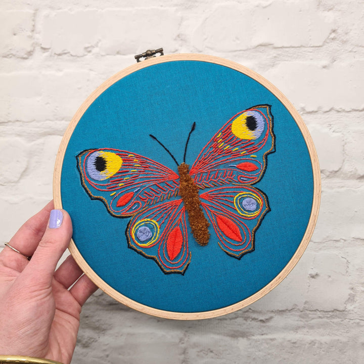 Paraffle Embroidery Pattern Butterfly Embroidery Pattern