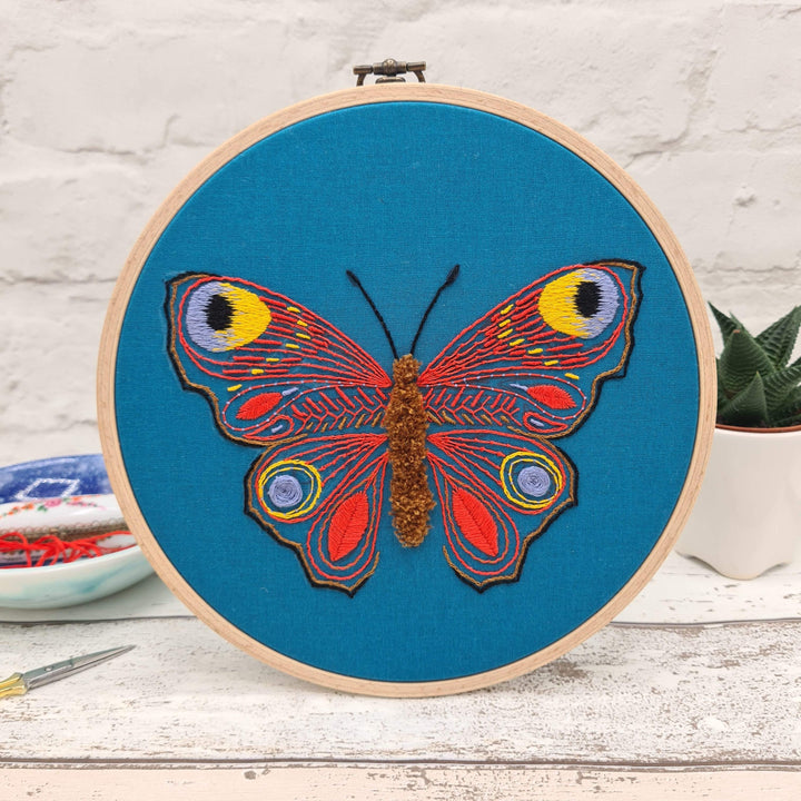 Paraffle Embroidery Pattern Butterfly Embroidery Pattern