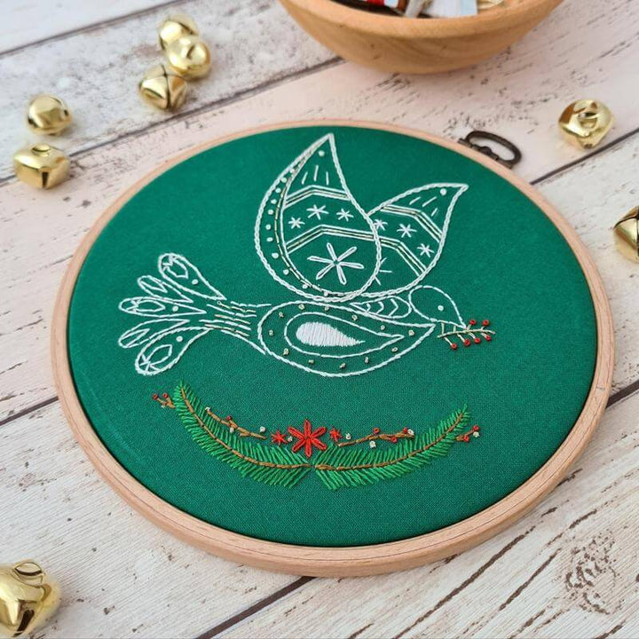 Paraffle Embroidery Pattern Christmas Set of 3 Embroidery Patterns