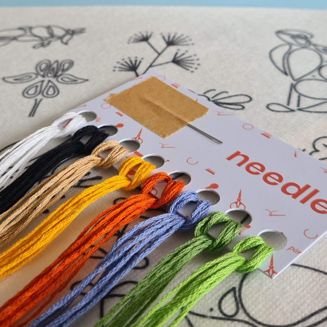 Paraffle Embroidery Countryside