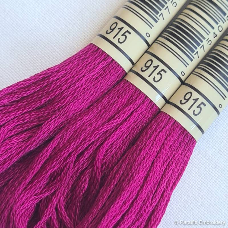 Paraffle Embroidery Supplies &amp; Accessories 915-(Pink) DMC Embroidery Thread