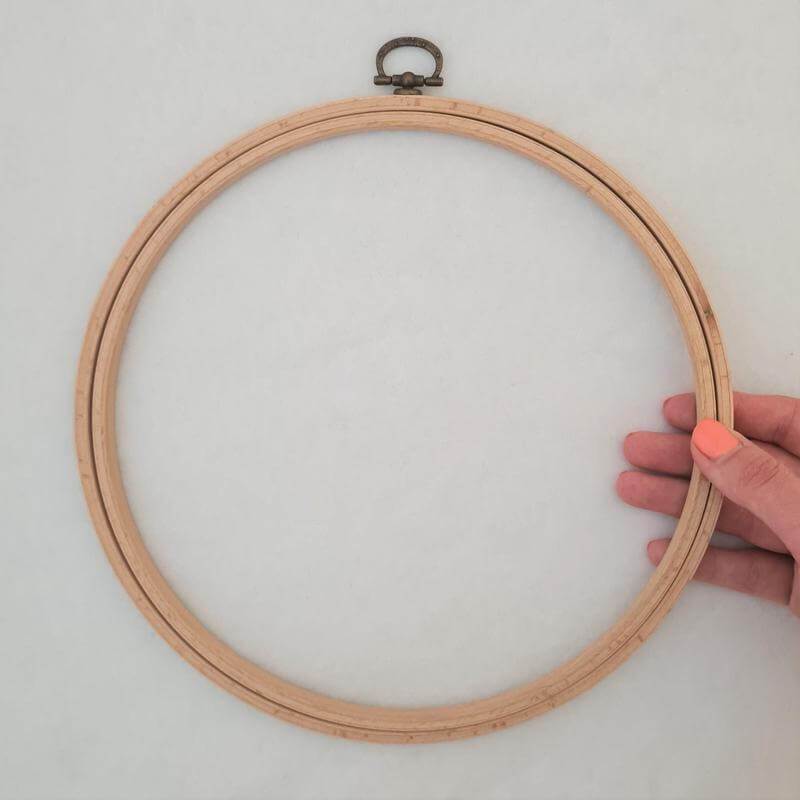 Paraffle Embroidery Supplies &amp; Accessories Embroidery Display Hoop - 6.5 inches