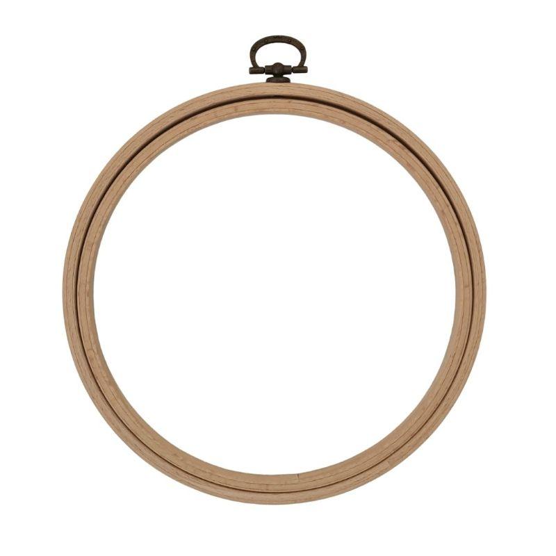 Paraffle Embroidery Supplies &amp; Accessories Embroidery Display Hoop - 6.5 inches