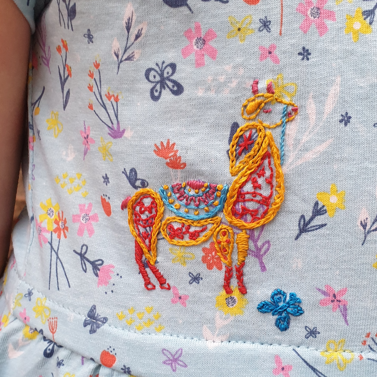 Paraffle Embroidery Fanciful