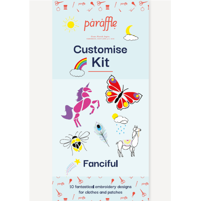 Paraffle Embroidery Fanciful Customise Kit
