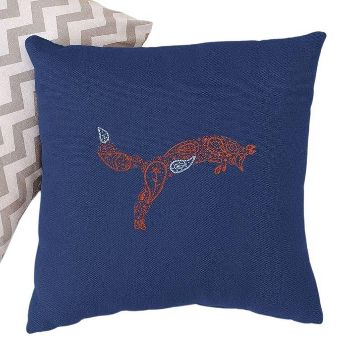 Paraffle Embroidery Cushion Embroidery Kit Fox Cushion Kit & Pattern