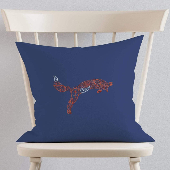 Paraffle Embroidery Cushion Embroidery Kit Fox Cushion Kit & Pattern