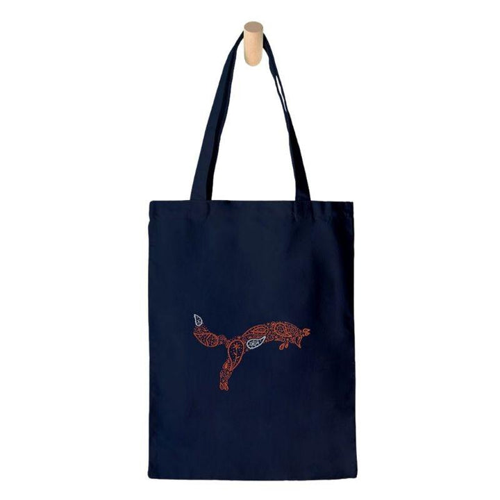 Paraffle Embroidery Tote bag Kit Fox Tote Bag Kit