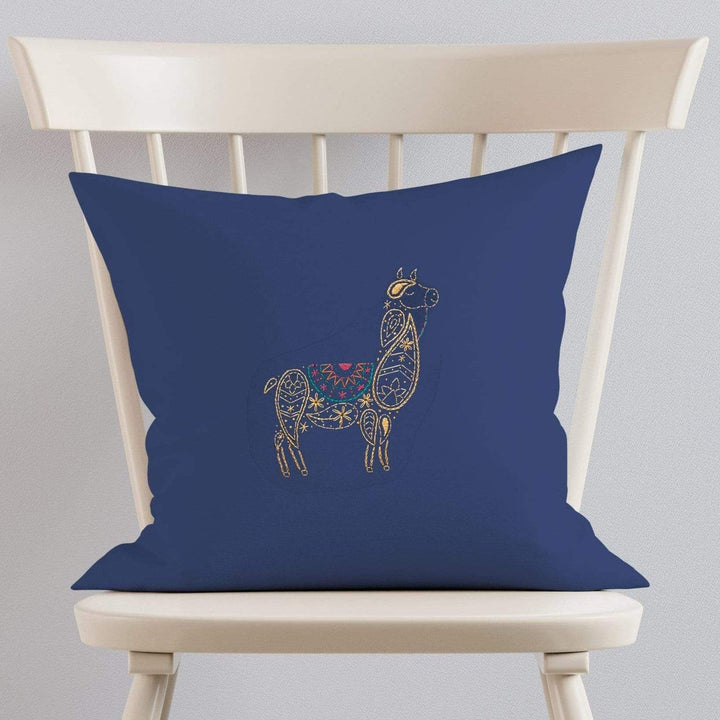 Paraffle Embroidery Cushion Embroidery Kit Llama Cushion Kit & Pattern