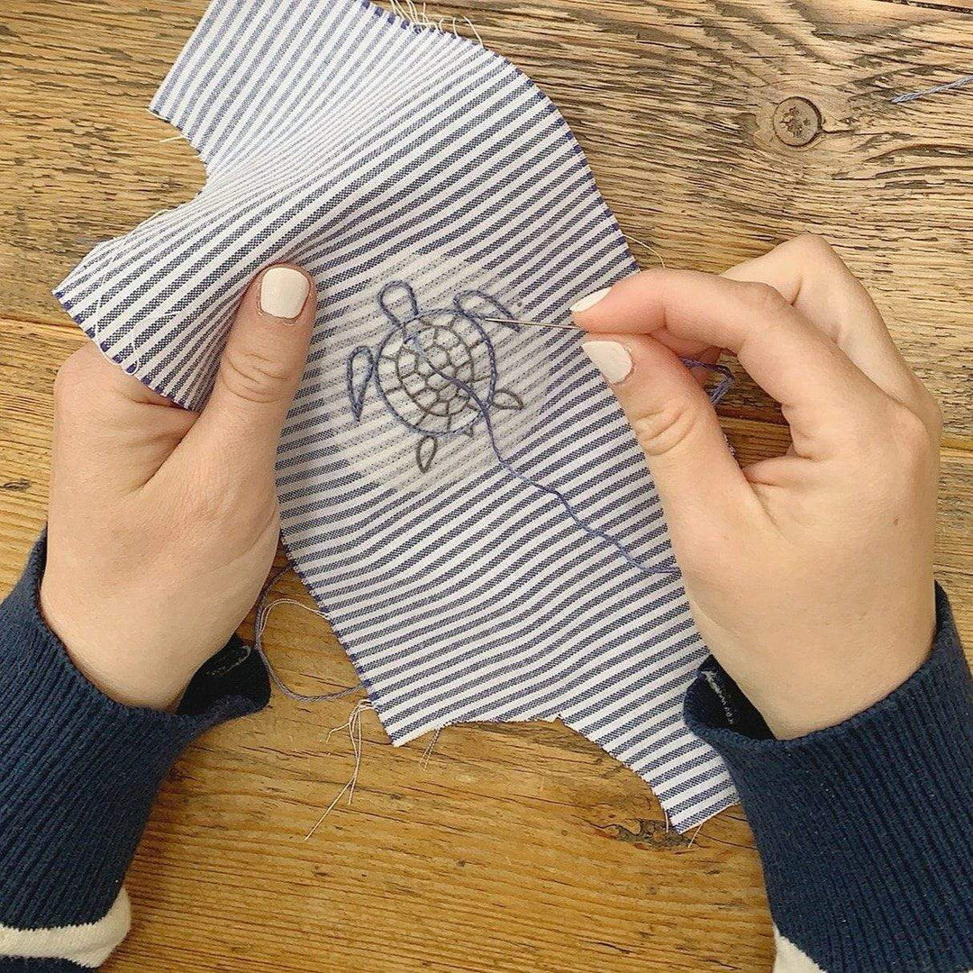 Paraffle Embroidery Ocean Customise Kit