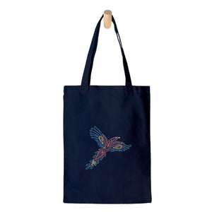 Paraffle Embroidery Tote bag Kit Parrot Tote Bag Kit