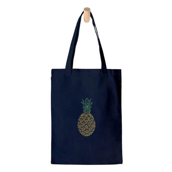 Paraffle Embroidery Tote bag Kit Pineapple Tote Bag Kit