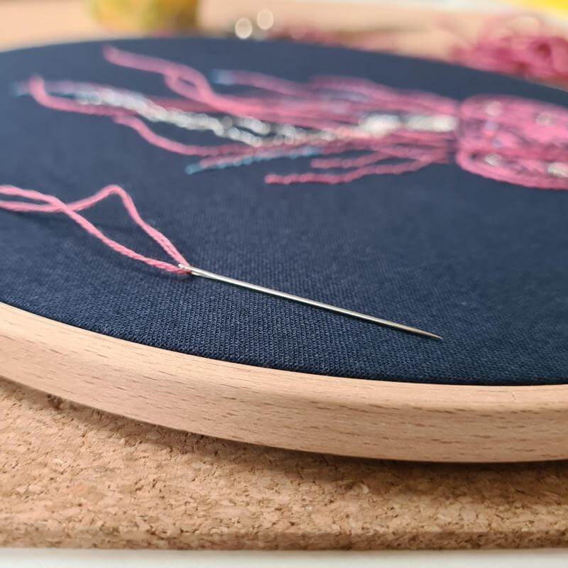 Paraffle Embroidery Supplies & Accessories Prym Embroidery Needles - size 7