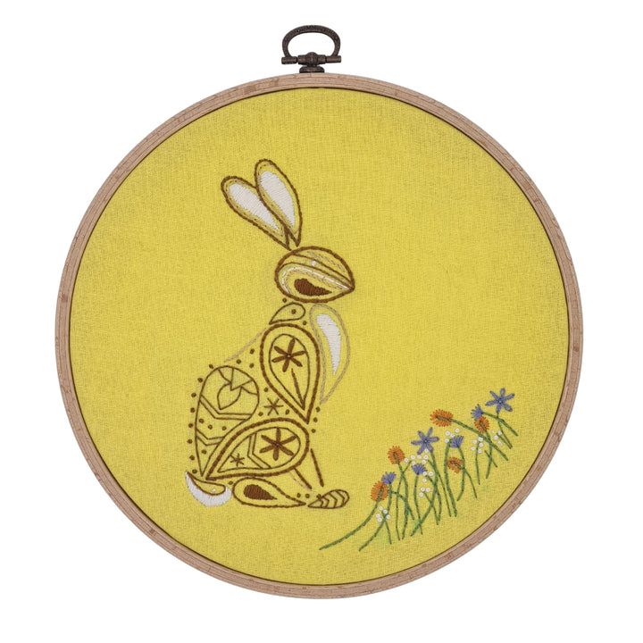 Paraffle Embroidery Pattern Rabbit & Hare Embroidery Patterns