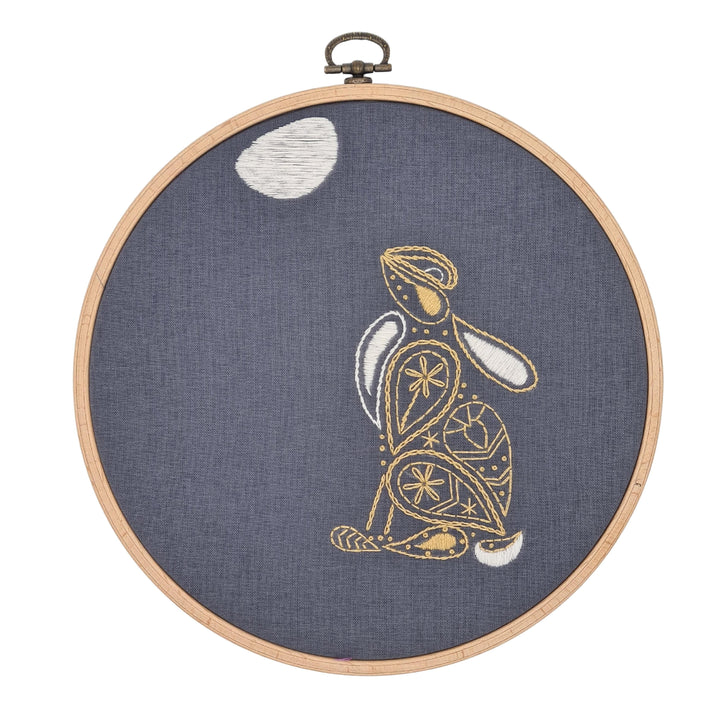 Paraffle Embroidery Pattern Rabbit & Hare Embroidery Patterns