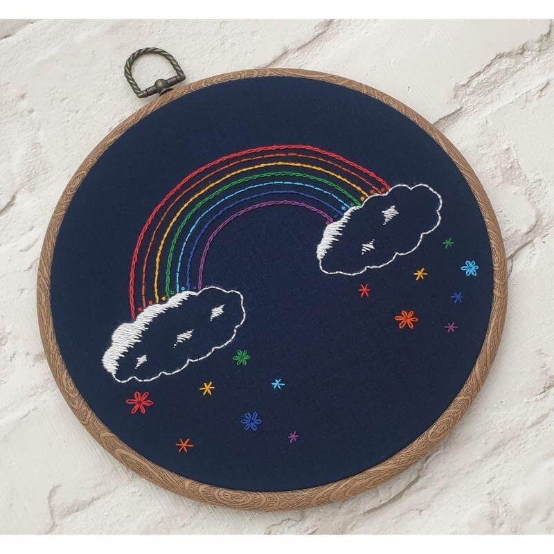 Charity Kits Charity Kits Rainbow Embroidery Pattern