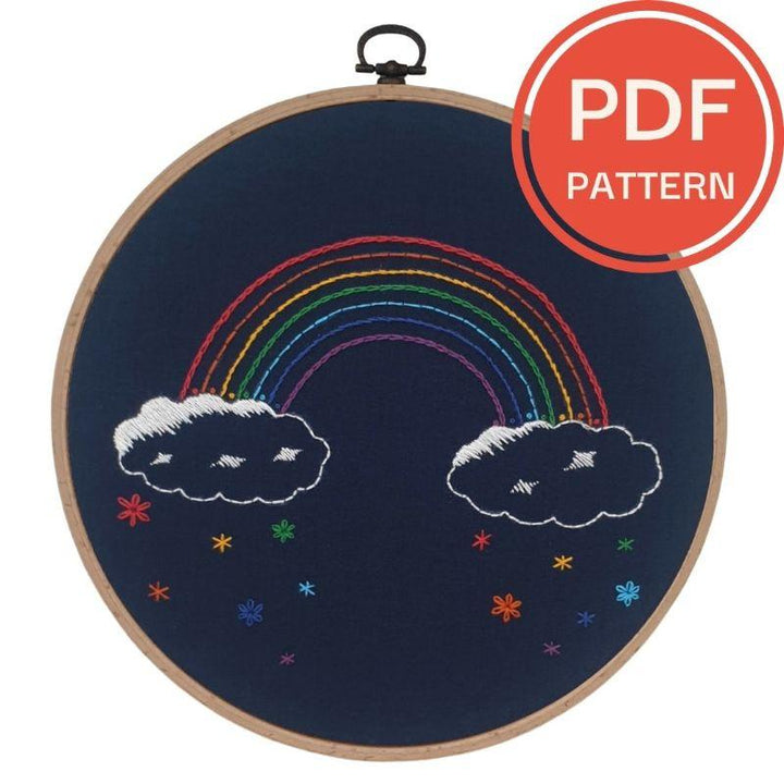 Charity Kits Charity Kits Rainbow Embroidery Pattern