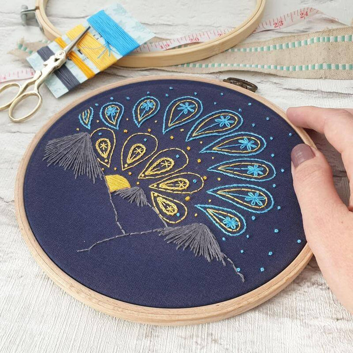 Paraffle Embroidery Cushion Embroidery Kit Sunrise Cushion Kit & Pattern