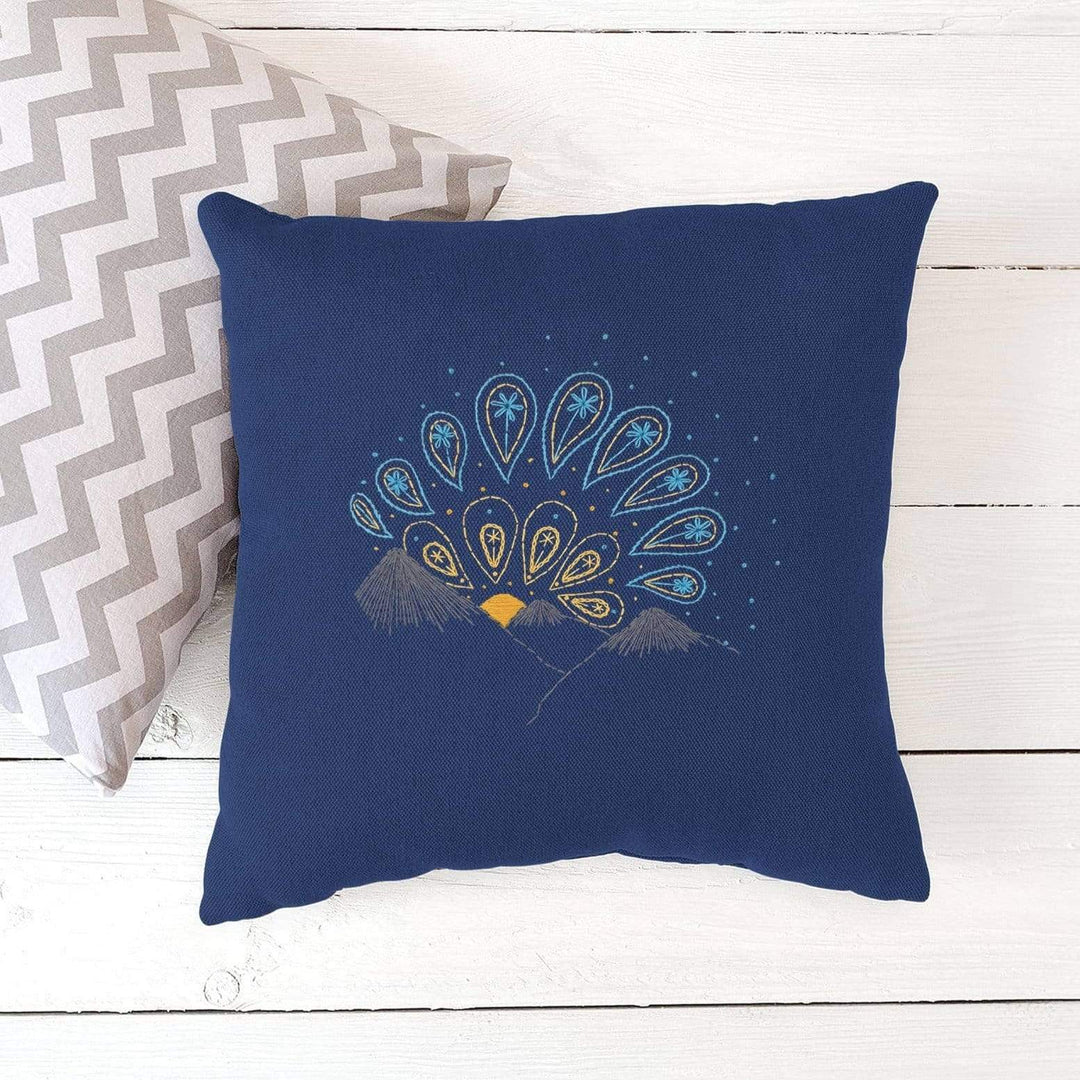 Paraffle Embroidery Cushion Embroidery Kit Sunrise Cushion Kit & Pattern