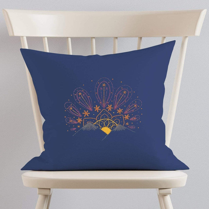 Paraffle Embroidery Cushion Embroidery Kit Sunset Cushion Kit & Pattern