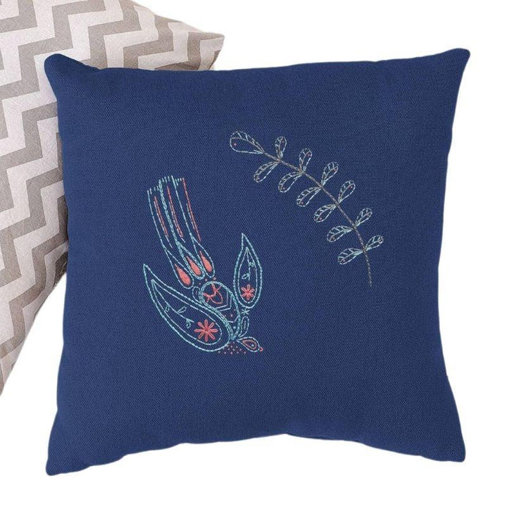 Paraffle Embroidery Cushion Embroidery Kit Swallow Cushion Kit & Pattern