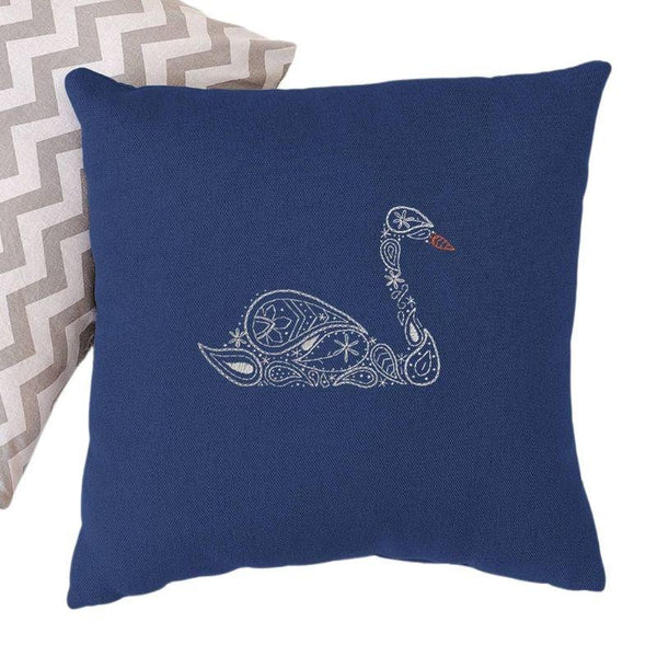 Paraffle Embroidery Cushion Embroidery Kit Swan Cushion Kit & Pattern