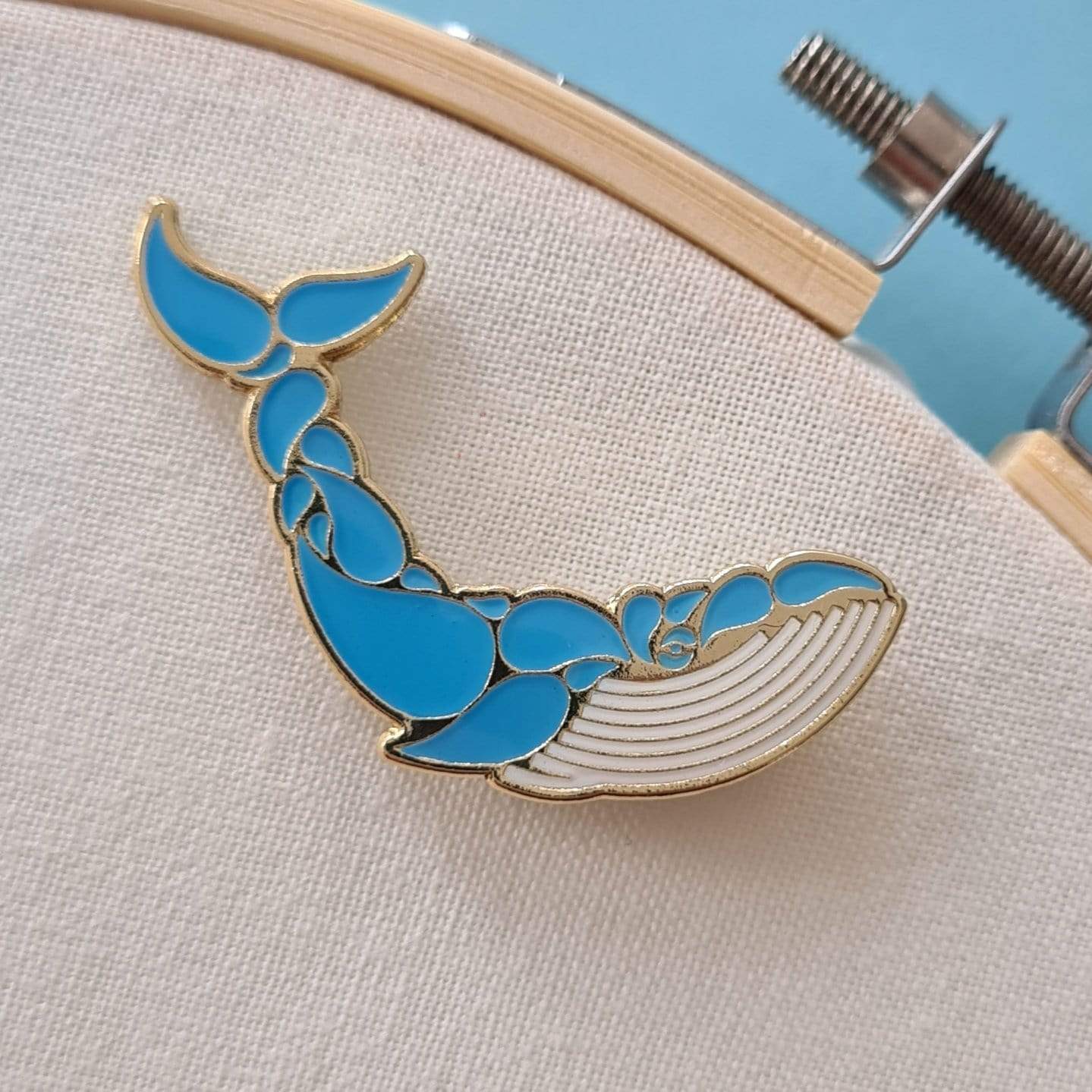 Paraffle Embroidery Supplies & Accessories Whale Magnetic Needle Minder